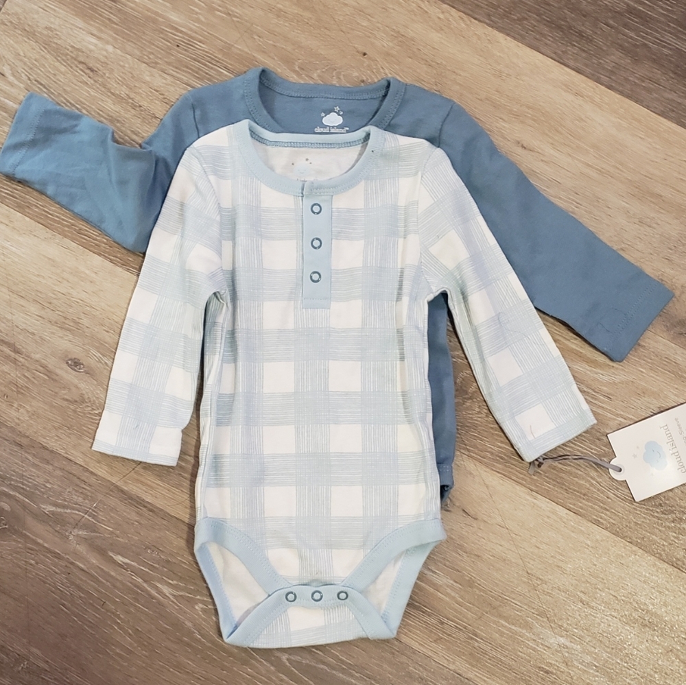 Blue  baby onsies